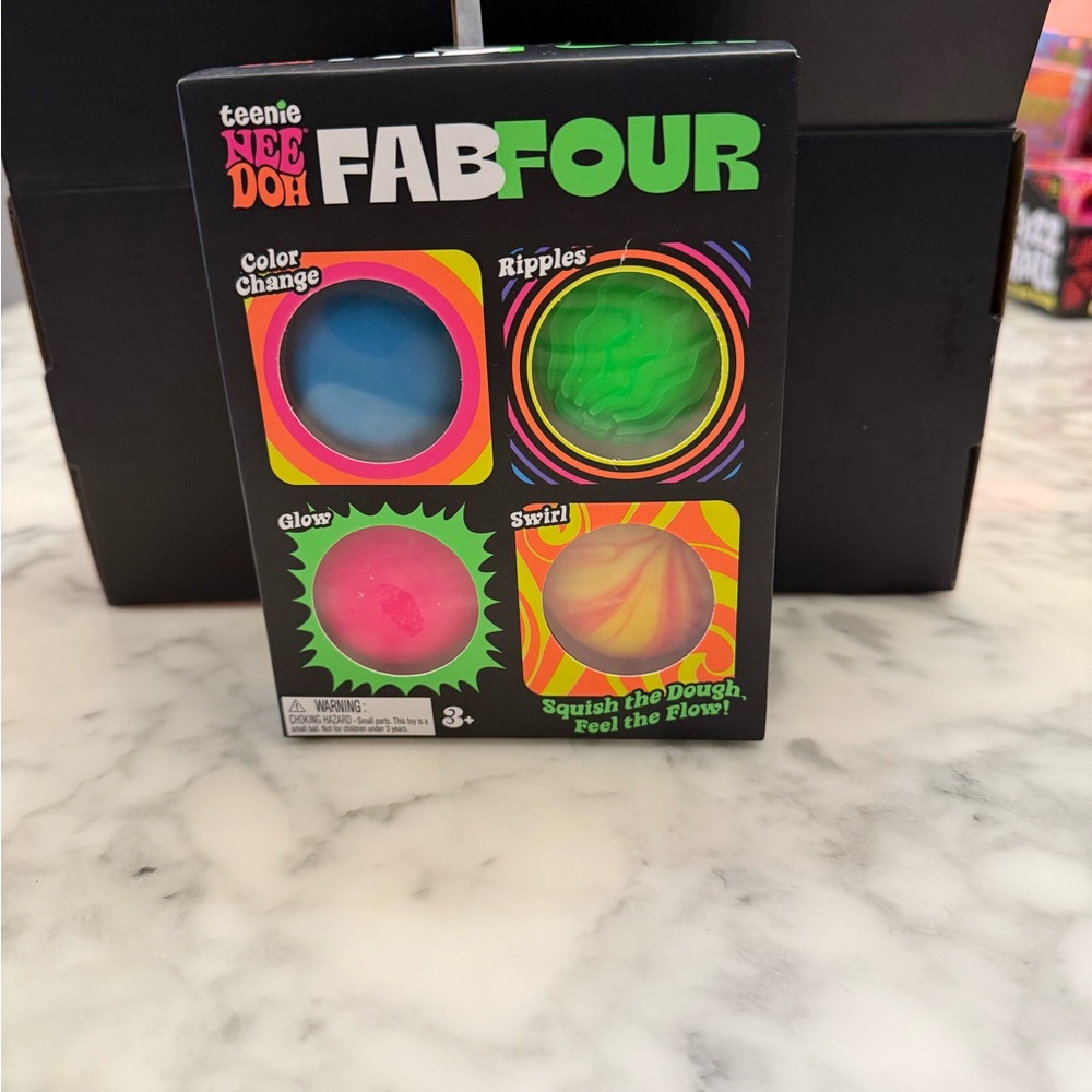 Nee Doh FAB FOUR Kids Squishy